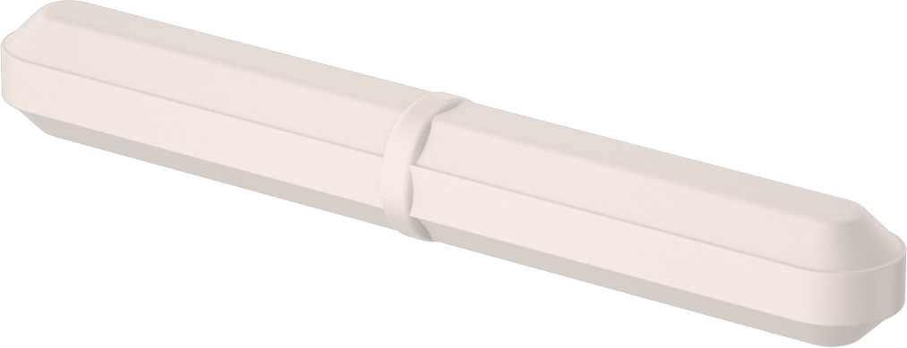 Manyetik Karıştırma Çubuğu, Sekizgen, 5/16" OD, 2-1/2" Uzunluk, Beyaz