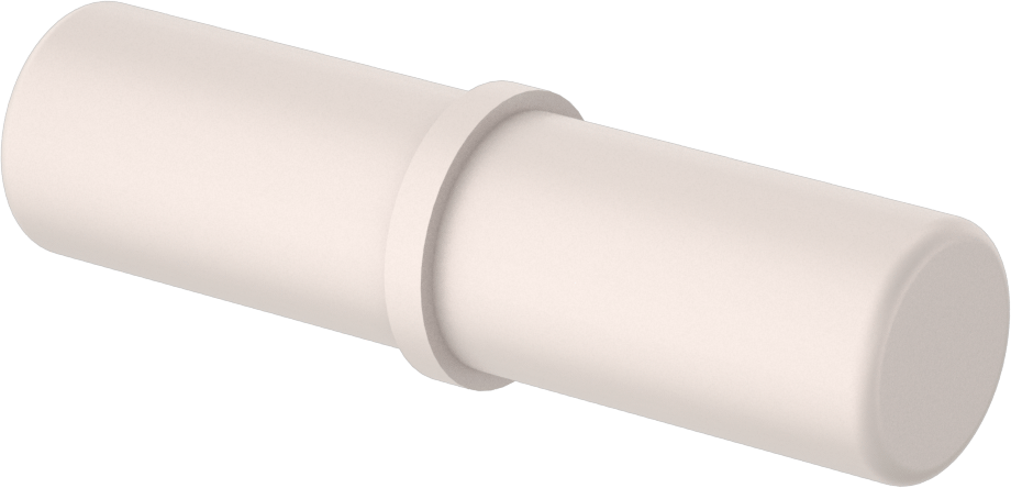 Manyetik Karıştırma Çubuğu, Yuvarlak, 5/16" OD, 1-1/4" Uzunluk, Beyaz