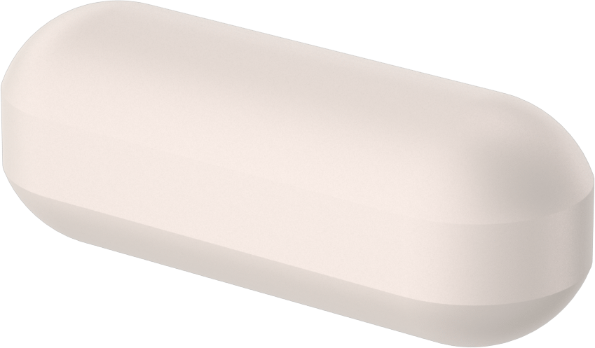 Manyetik Karıştırma Çubuğu, Poligonal, 3/16" OD, 1/2" Uzunluk, Beyaz