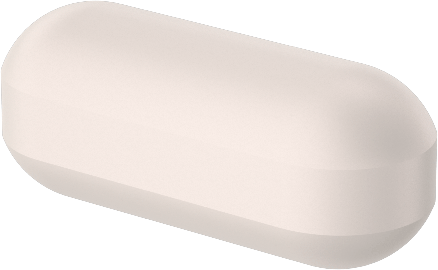Manyetik Karıştırma Çubuğu, Poligonal, 5/16" OD, 3/4" Uzunluk, Beyaz