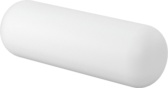 Manyetik Karıştırma Çubuğu, Kapsül, 1/8" OD, 3/8" Uzunluk, Beyaz