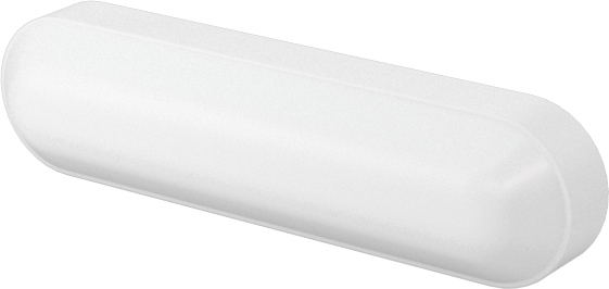 Manyetik Karıştırma Çubuğu, Sekizgen, 1/8" OD, 1/2" Uzunluk, Beyaz