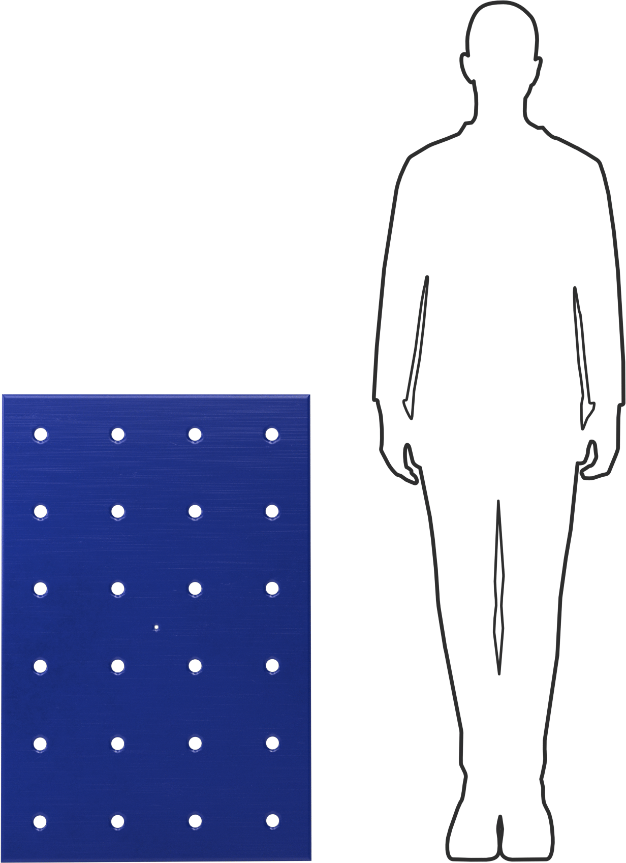 24" Long x 36" Wide Cover for 6" Ball Spacing Ball Transfer Plate