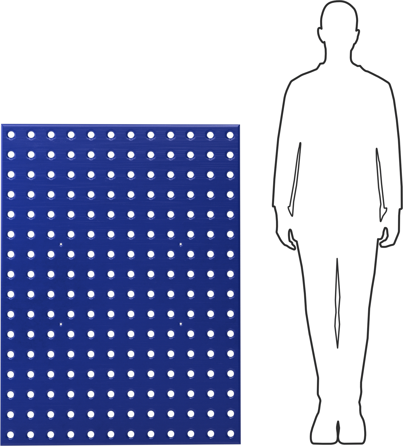 36" Long x 48" Wide Cover for 3" Ball Spacing Ball Transfer Plate