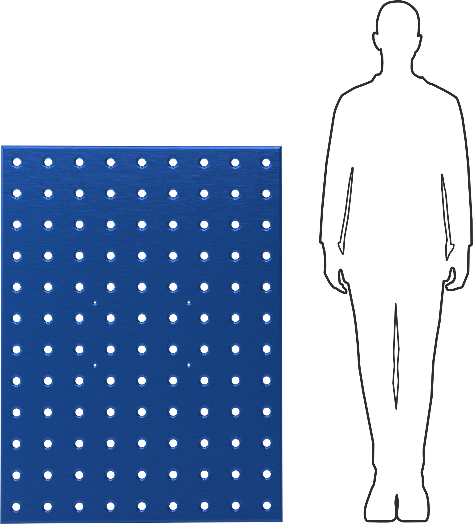 36" Long x 48" Wide Cover for 4" Ball Spacing Ball Transfer Plate