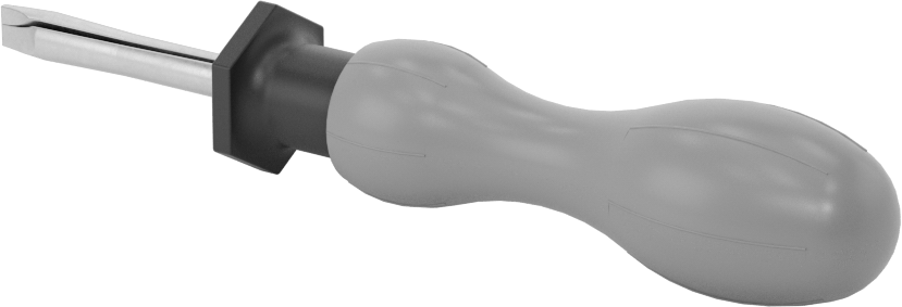 Vida Başlatıcı, 3/16" Boyut, 4-1/2" Toplam Uzunluk