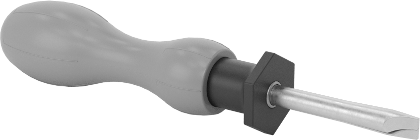 Vida Başlatıcı, 3/16" Boyut, 4-1/2" Toplam Uzunluk