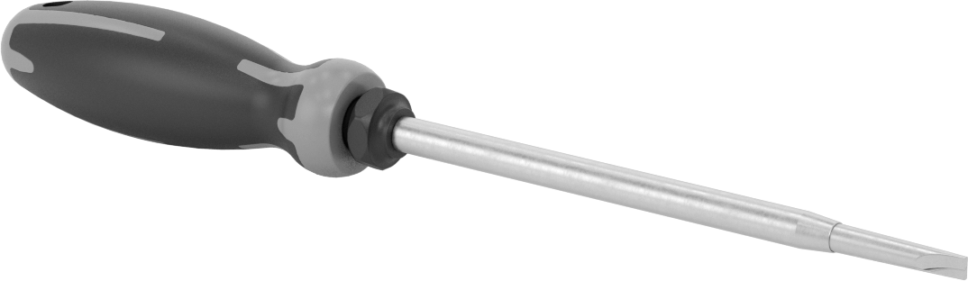 Vida Başlatıcı, 3/16" Boyut, 10" Toplam Uzunluk