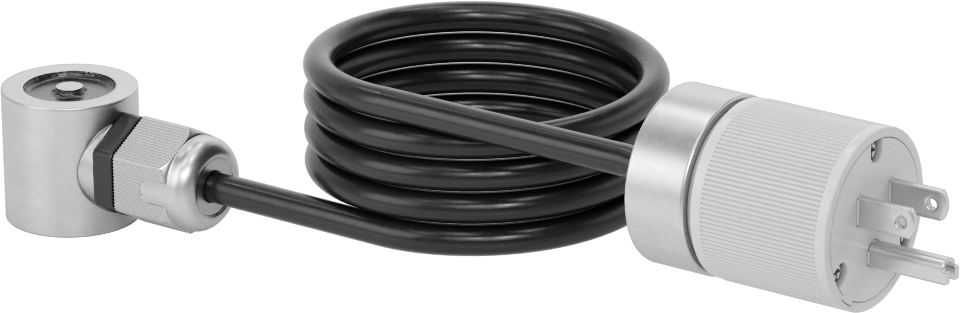 Fişli Elektromıknatıs, 120V AC, 2.8W, 1-1/4" OD