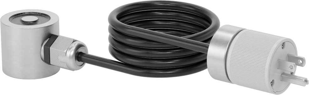 Fişli Elektromıknatıs, 120V AC, 3.6W, 1-3/4" OD