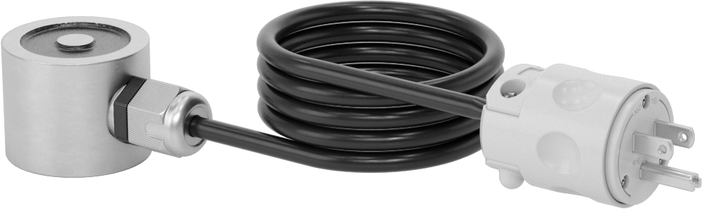 Fişli Elektromıknatıs, 120V AC, 8W, 2" OD