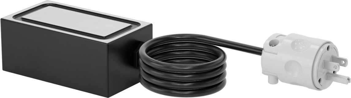 Fişli Elektromıknatıs, 120V AC, 30W, 2-1/2" Genişlik, 4-1/2" Uzunluk