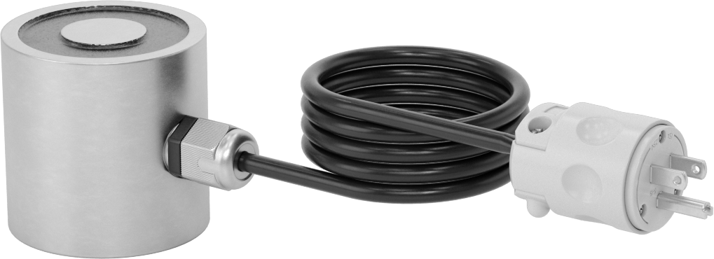 Fişli Elektromıknatıs, 120V AC, 25W, 3" OD