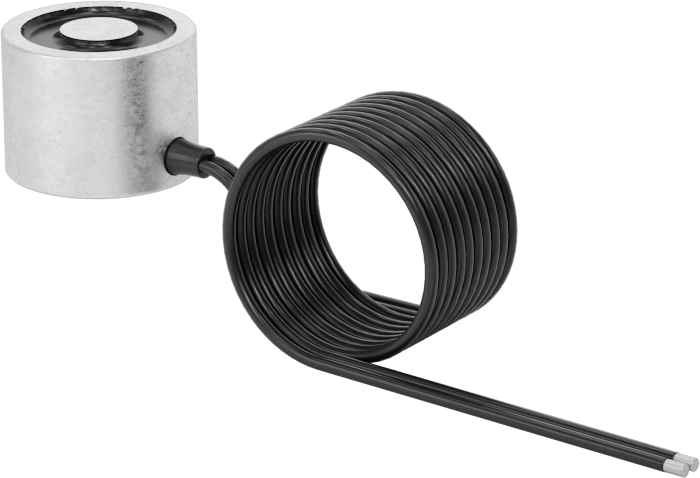 Sabit Kablolu Elektromıknatıs, 12V DC, 1.4W, 1" OD