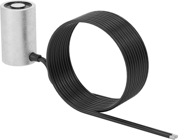 Sabit Kablolu Elektromıknatıs, 24V DC, 1.4W, 3/4" OD
