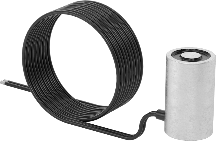 Sabit Kablolu Elektromıknatıs, 24V DC, 1.4W, 3/4" OD