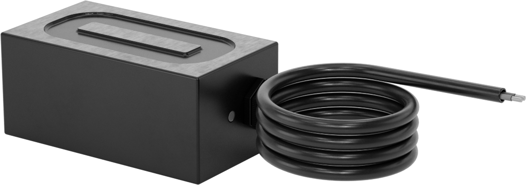 Sabit Kablolu Elektromıknatıs, 110V DC, 12W, 2-1/2" Genişlik, 4-1/2" Uzunluk