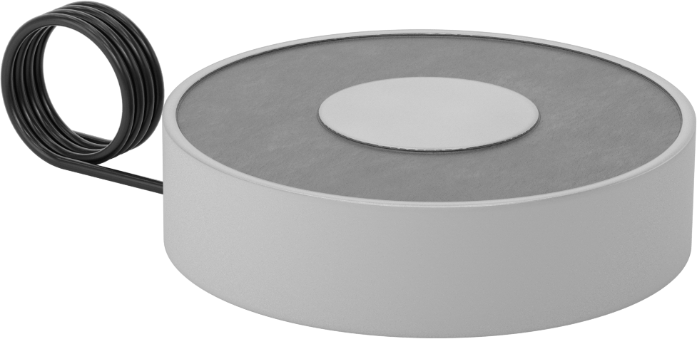 Sabit Kablolu Elektromıknatıs, 110V DC, 60W, 10" OD