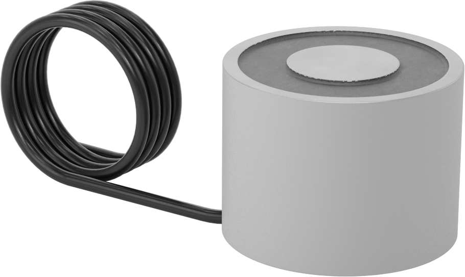 Sabit Kablolu Elektromıknatıs, 110V DC, 33W, 4" OD