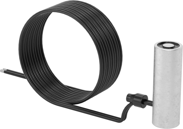 Sabit Kablolu Elektromıknatıs, 24V DC, 1.4W, 1/2" OD