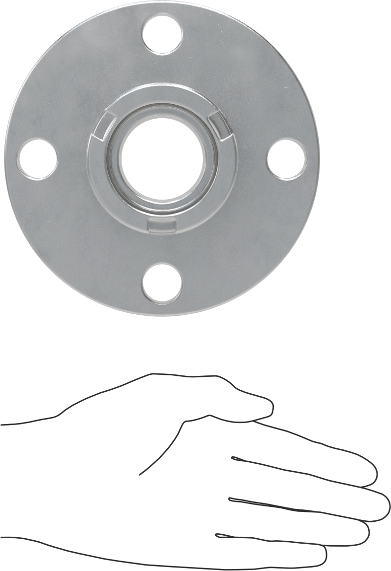 Minimum Sızıntılı İt-Döndür Hortum Bağlantısı, Kimyasallar için, Alüminyum, 2-3/4" Plug Dış Çapı, 2 Boru Boyutu