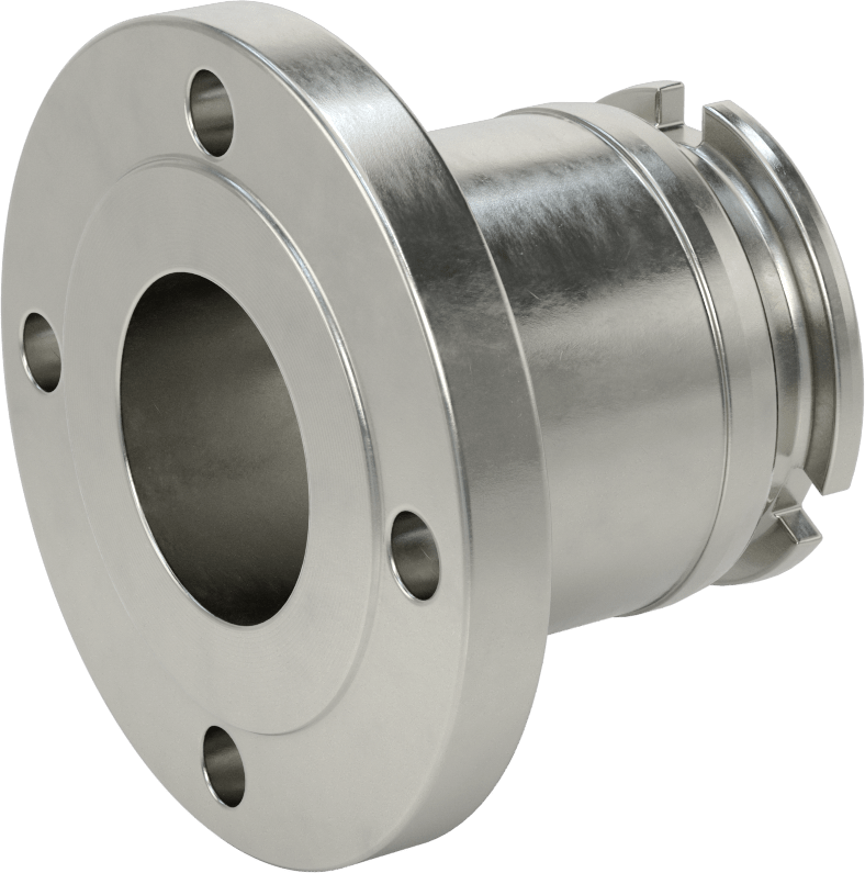 Minimum Sızıntılı İt-Döndür Hortum Bağlantısı, Kimyasallar için, 316 Paslanmaz Çelik, 4-11/16" Plug Dış Çapı, 3 Boru Boyutu