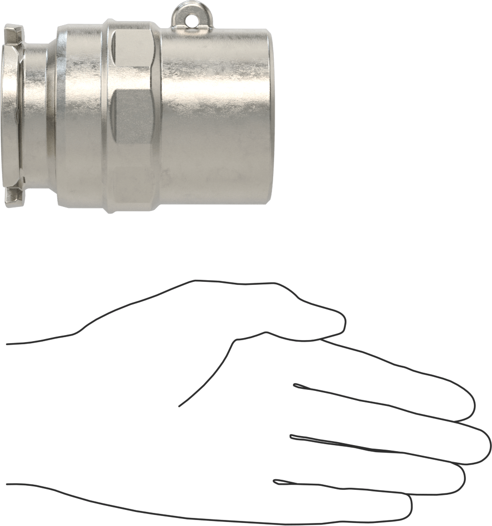 Minimum Sızıntılı İt-Döndür Hortum Bağlantısı, Petrol için, Düz Plug, Buna-N Conta