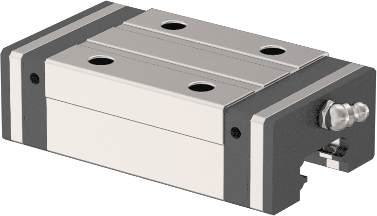 Korozyona Dayanıklı Bilyalı Rulman Taşıyıcı, 28 mm genişliğinde ray için