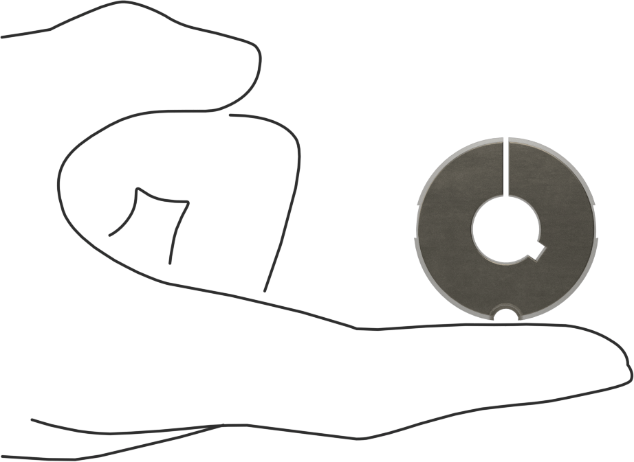 Konik Kilitli Burç, Model 1008, 1/2" Mil Çapı için