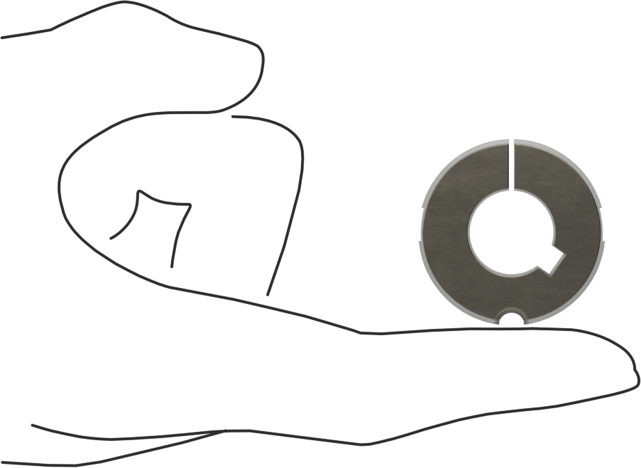 Konik Kilitli Burç, Model 1008, 5/8" Mil Çapı için