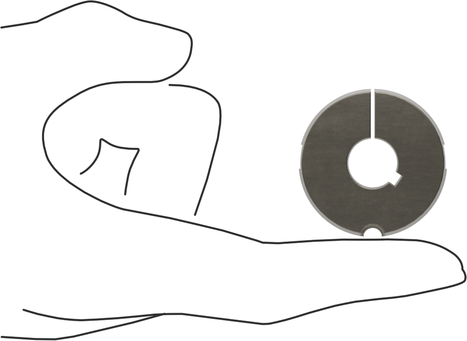 Konik Kilitli Burç, Stil 1108, 1/2" Mil Çapı için