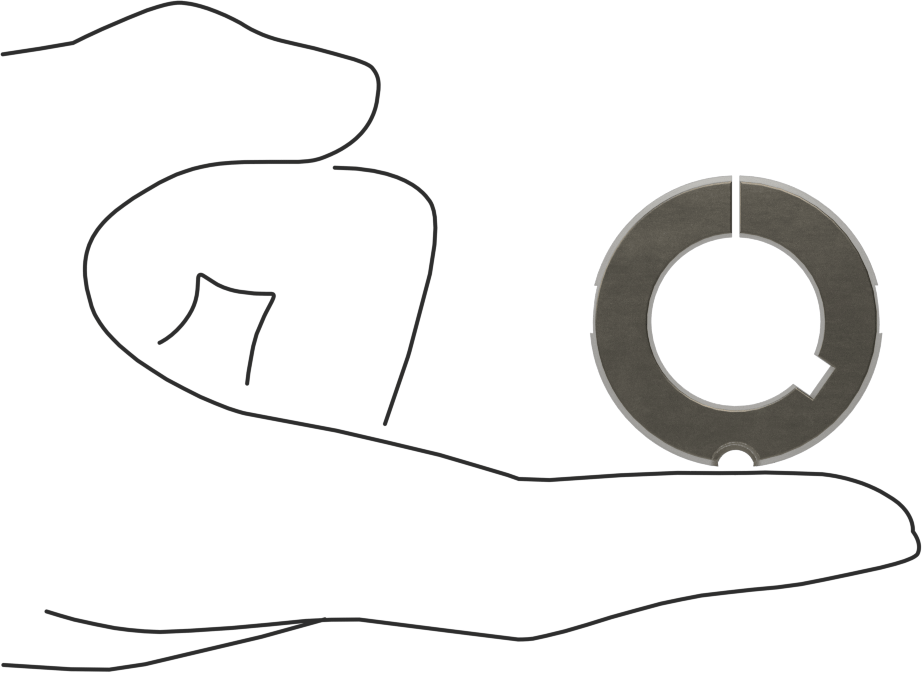 Konik Kilitli Burç, Stil 1108, 7/8" Mil Çapı için
