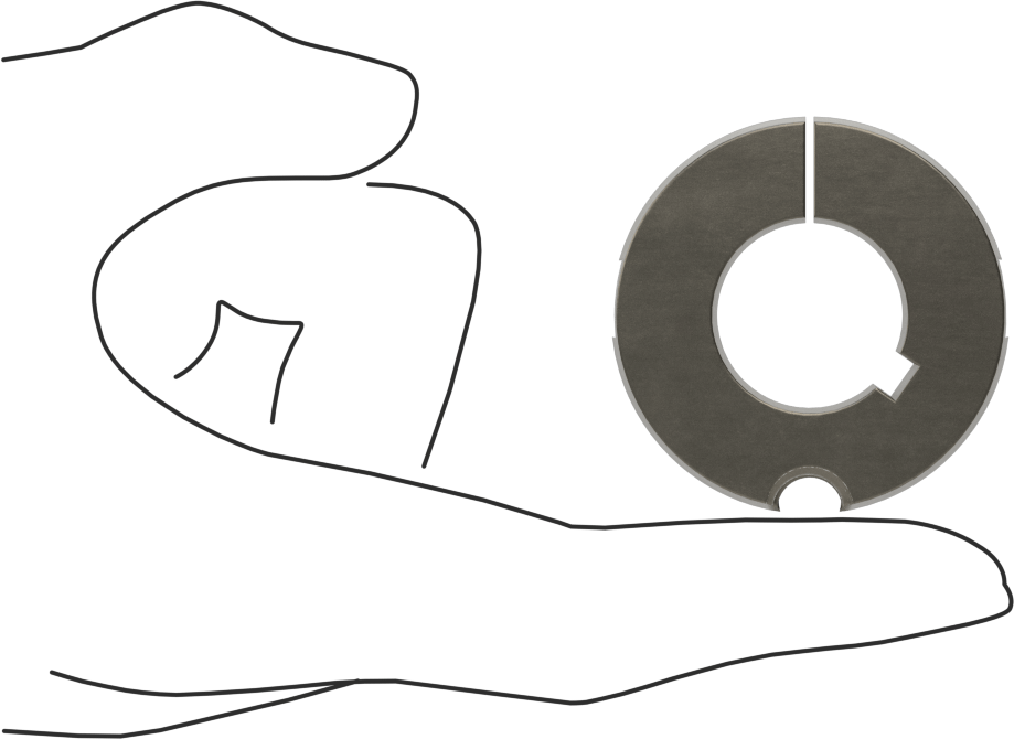 Konik Kilitli Burç, Stil 1210, 7/8" Mil Çapı için