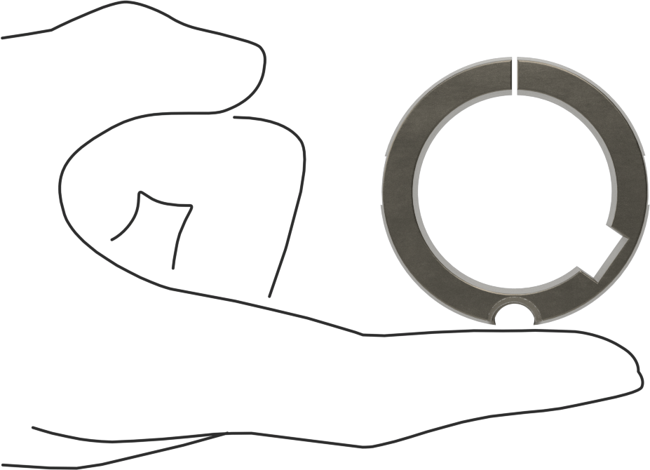 Konik Kilitli Burç, Stil 1310, 1-7/16" Mil Çapı için