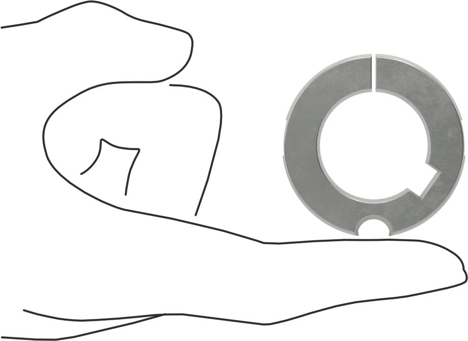 Konik Kilitli Burç, Stil 1210, 28 mm şaft çapı için