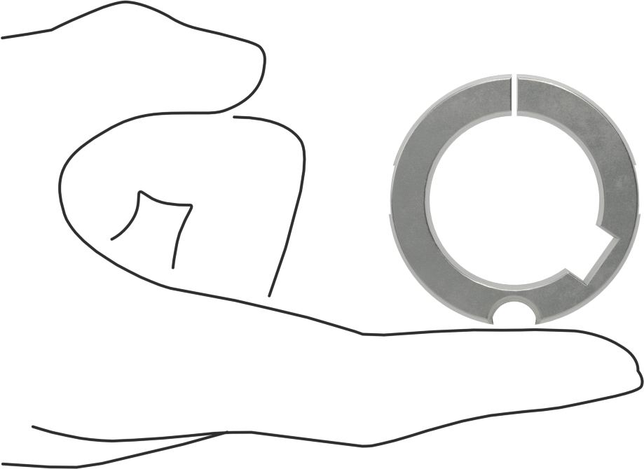 Konik Kilitli Burç, Stil 1210, 32 mm şaft çapı