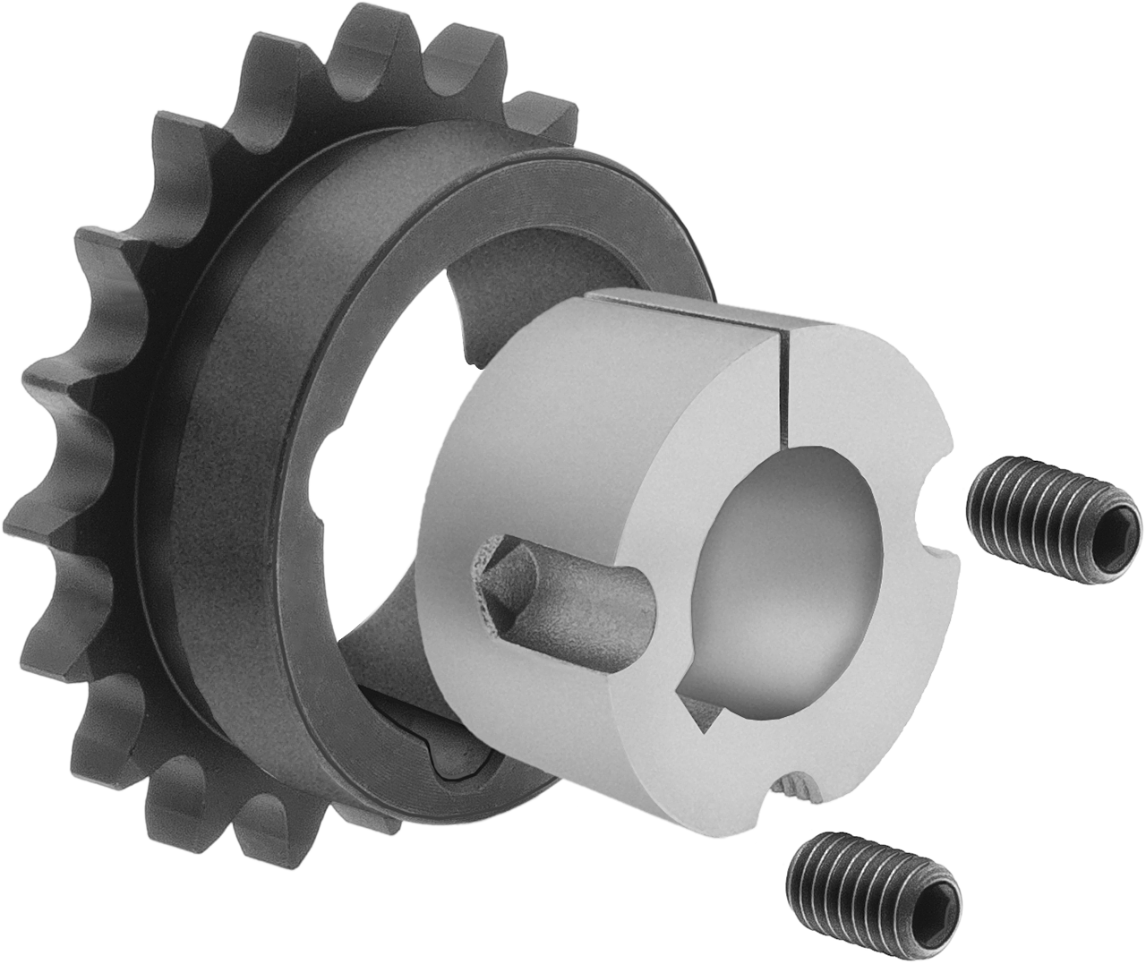 Sprocket Shown with Bushing (Sold Separately)