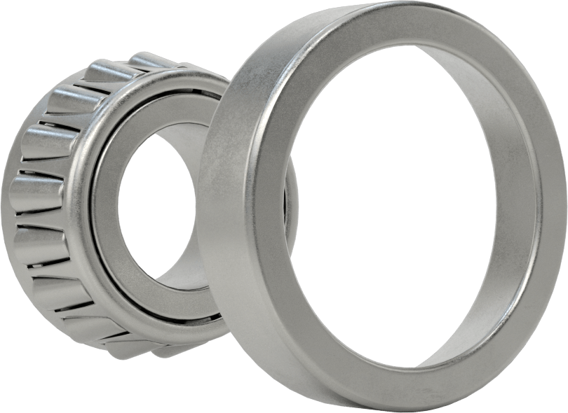 Çelik Halkalı Konik Makaralı Rulman, Ticaret No. 15113/15245, 1-1/8" Mil Çapı için