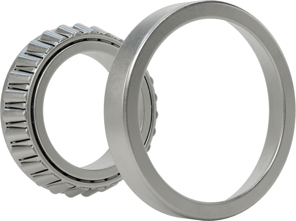 Çelik Halkalı Konik Makaralı Rulman, Ticaret No. 29675/29620, 2-3/4" mil çapı için