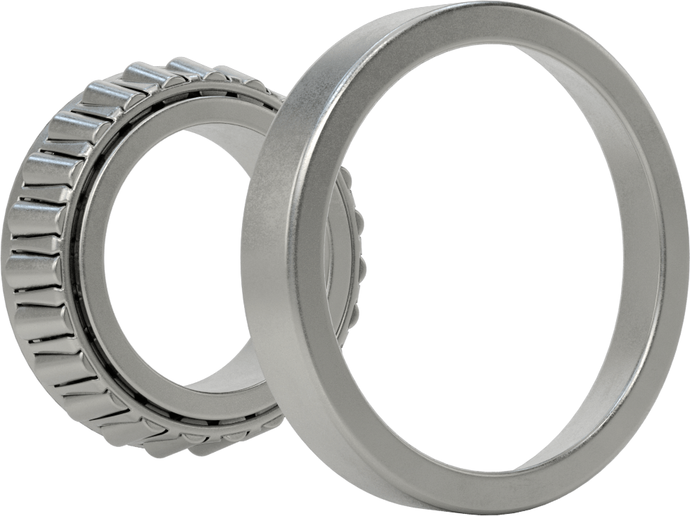 Çelik Halkalı Konik Makaralı Rulman, Ticaret No. 42687/42620, 3" Mil Çapı için