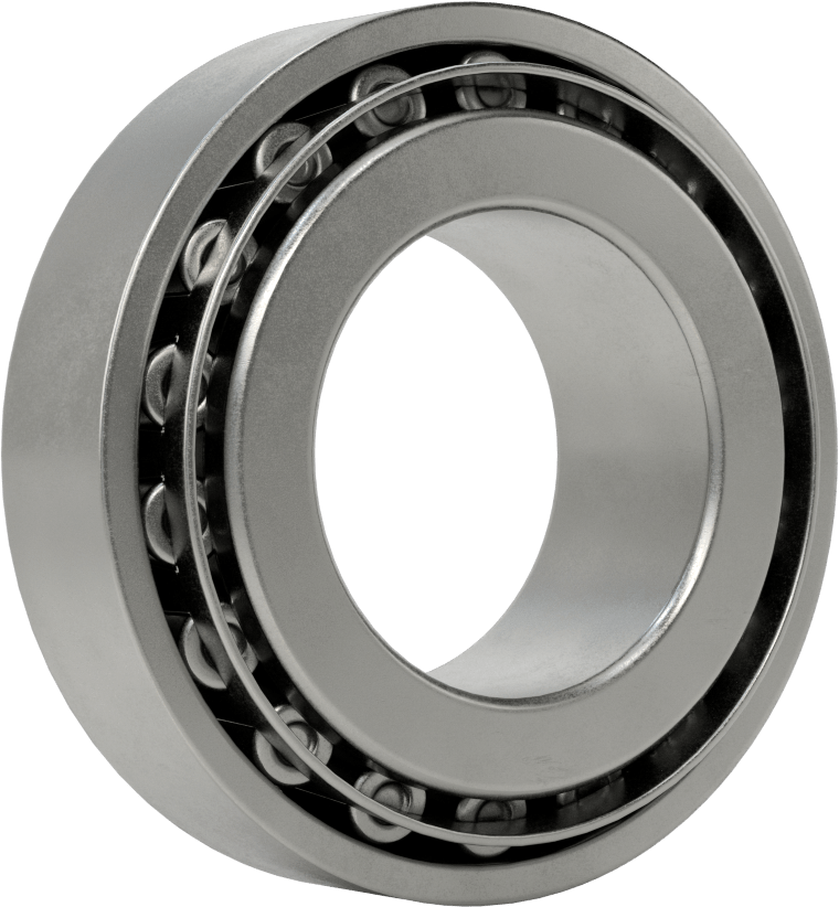 Çelik Halkalı Konik Makaralı Rulman, Ticaret No. 25580/25520, 1-3/4" Mil Çapı için