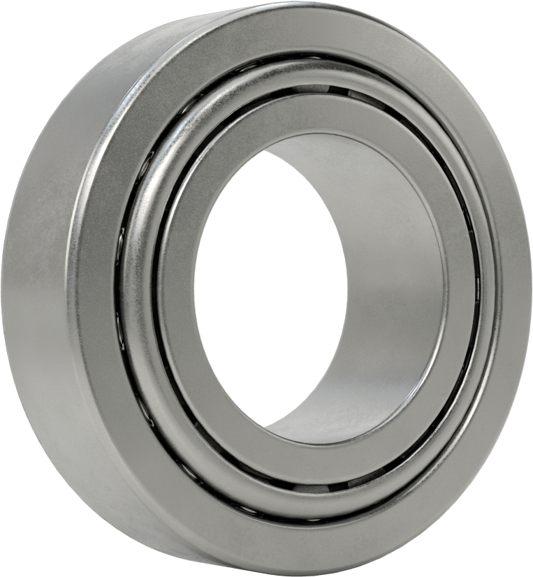 Çelik Halkalı Konik Makaralı Rulman, Ticaret No. 25580/25520, 1-3/4" Mil Çapı için