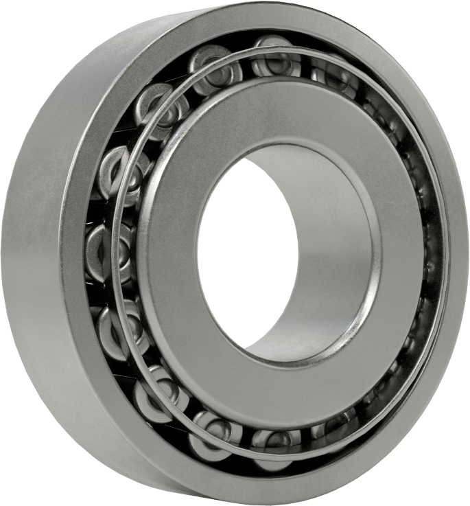Çelik Halkalı Konik Makaralı Rulman, Ticaret No. 07087/07204, 7/8" Mil Çapı için