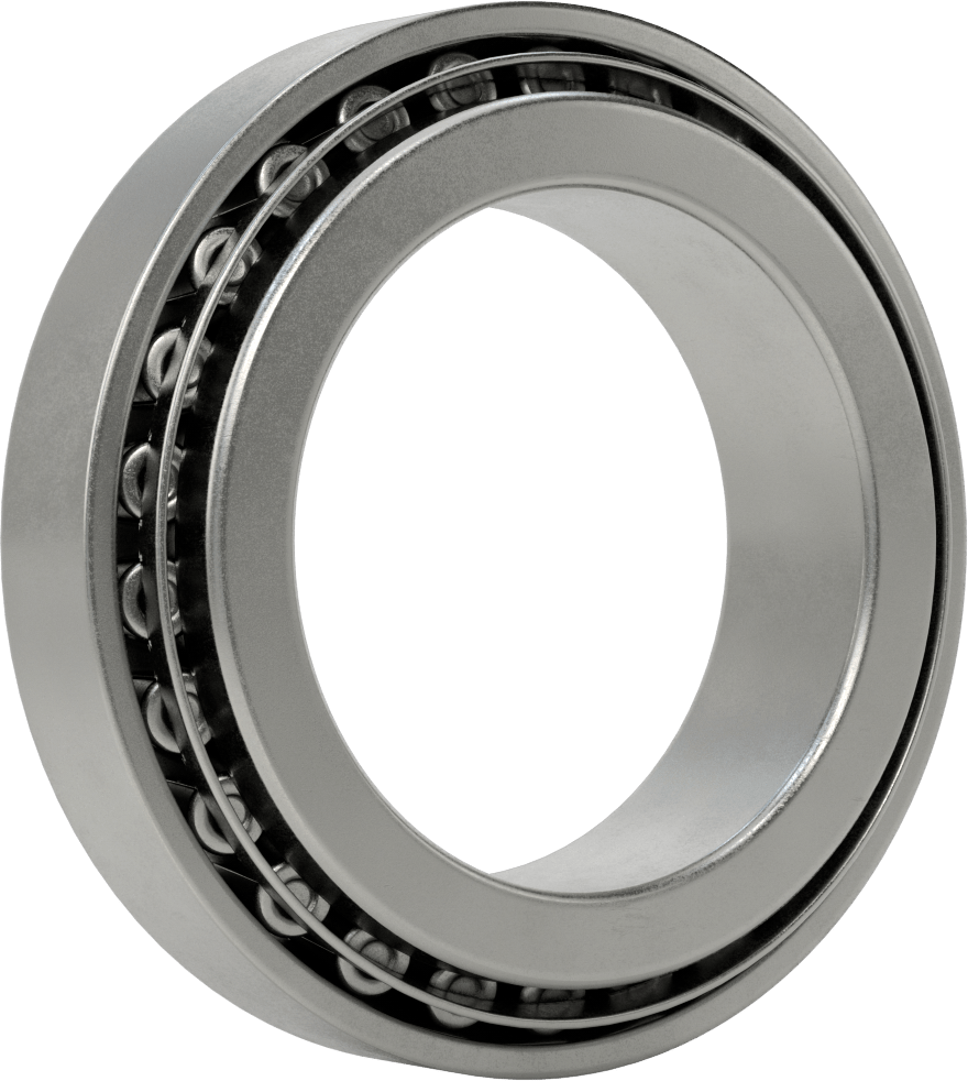 Çelik Halkalı Konik Makaralı Rulman, Ticaret No. 52400/52618, 4" Mil Çapı için