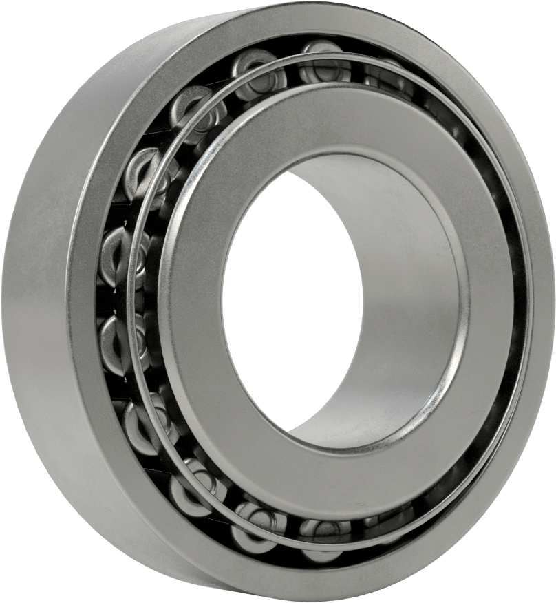 Çelik Halkalı Konik Makaralı Rulman, Ticaret No. 45284/45220, 2" şaft çapı için