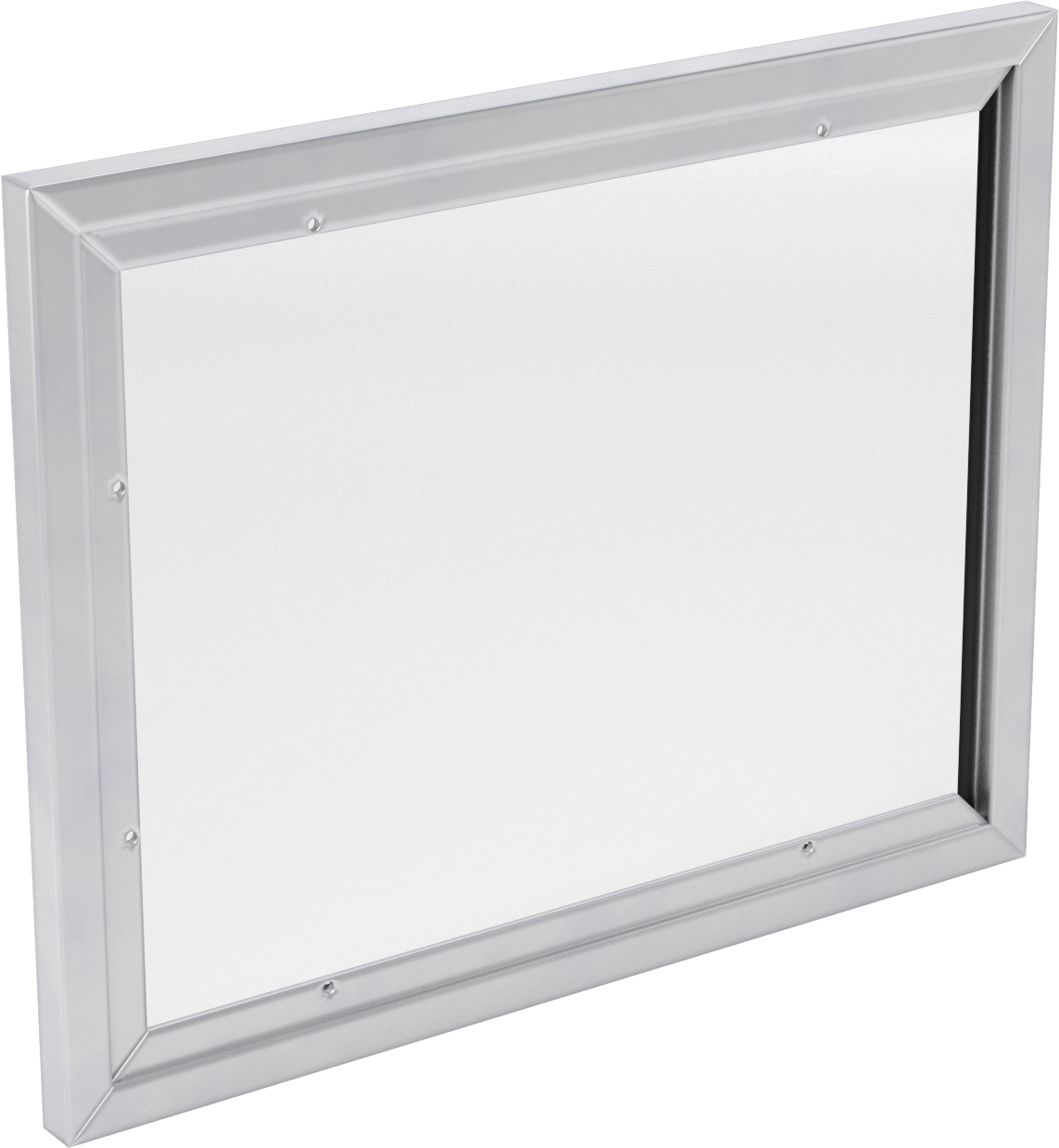 Kayan Çerçeveli Tabela Tutucu, Alüminyum, 8-1/2“ Yükseklik x 11” Genişlik Maksimum Tabela için