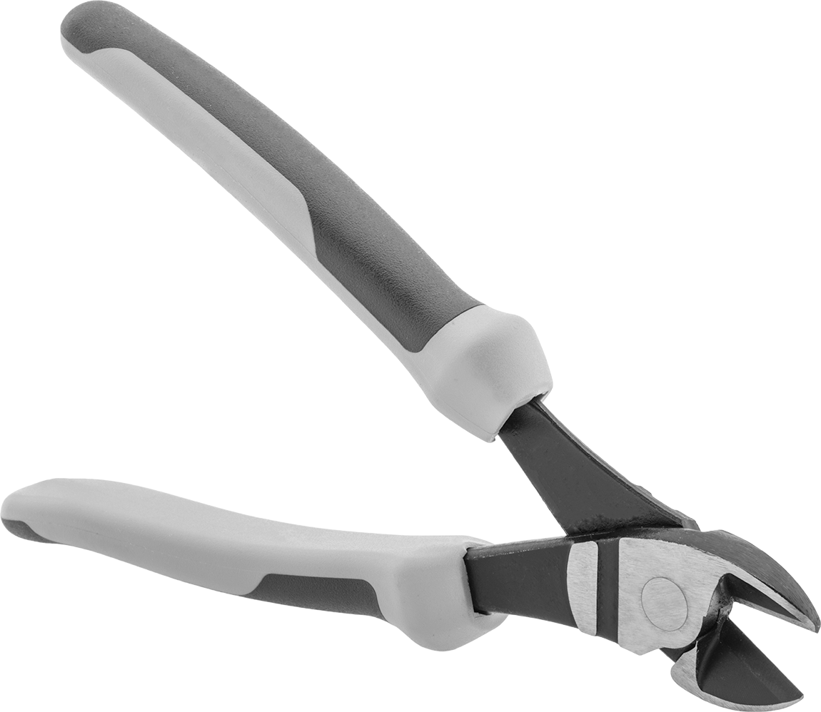 Tel Kesiciler, Oval Başlı ve Ultra Kavrama, 8" Toplam Uzunluk, 7/8" Uzun Çene