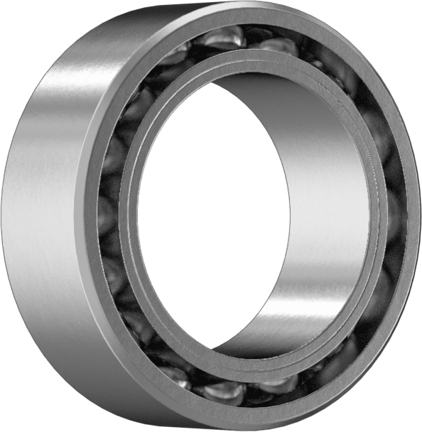 Rulman, Açık, Anma Numarası R168, 1/4" Mil Çapı için