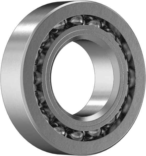 Rulman, Açık, Anma Numarası R188, 1/4" Mil Çapı için