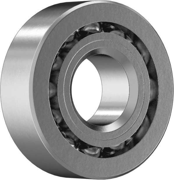 Rulman, Açık, Anma Numarası R4, 1/4" Mil Çapı için